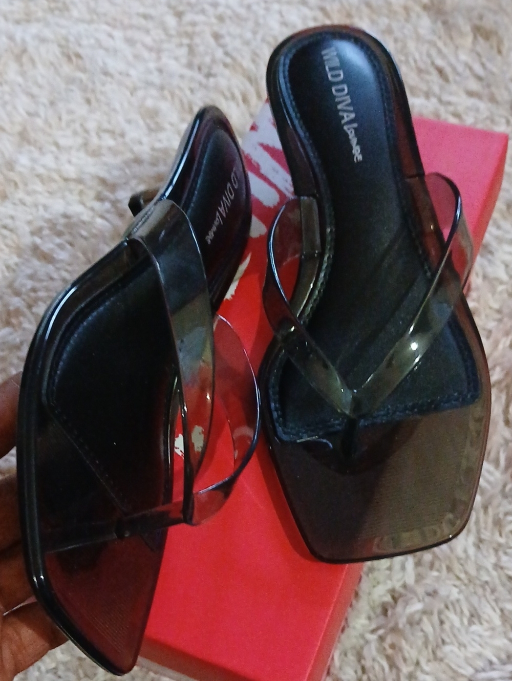 WILD DIVE SMOKE GREY KITTEN HEELS